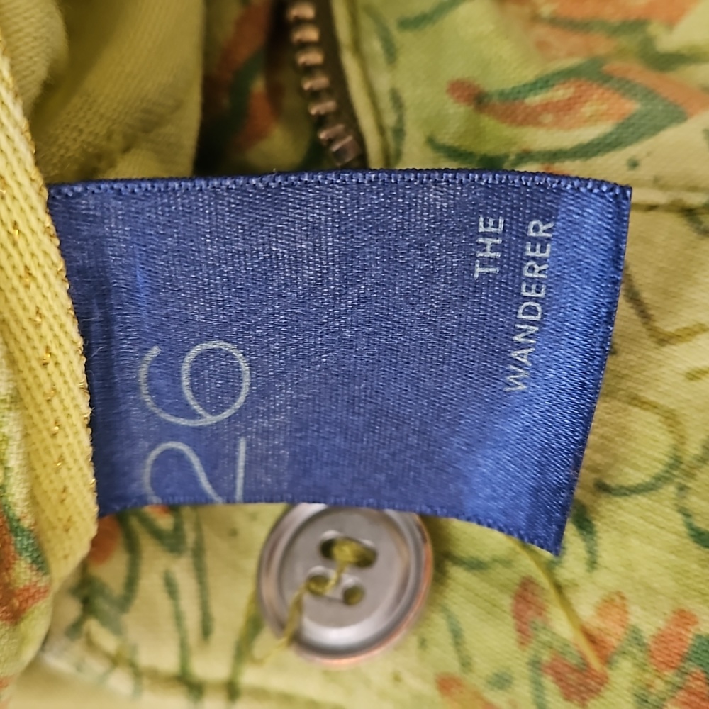 Anthropologie Pilcro The Wander low rise patchwork floral pants  women's… - Picture 8 of 12